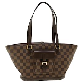 Louis Vuitton-LOUIS VUITTON Damier Ebene Manosque PM Tote Bag N51121 LV Auth ar9320b-Other