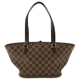 Louis Vuitton-LOUIS VUITTON Damier Ebene Manosque PM Tote Bag N51121 LV Auth ar9320b-Other
