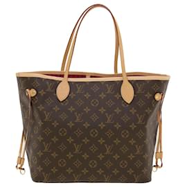 Louis Vuitton-LOUIS VUITTON Monogram Neverfull MM Tote Bag M40156 LV Auth 41153a-Other