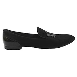 Louis Vuitton-Louis Vuitton moccasins 40-Black
