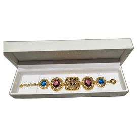 Raro bracciale Versace Medusa D'oro