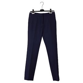Pantaloni dritti Christian Dior 36 Blu