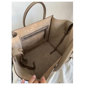 Céline-Céline Medium Phantom Luggage Taupe-Taupe