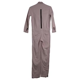 Ba&Sh-Ba&Sh Utility Jumpsuit in Pink Cotton-Pink