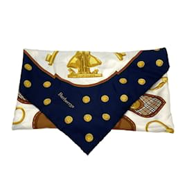 Burberry-Printed Silk Scarf-Multiple colors