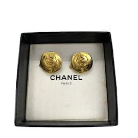 Chanel-CC Ohrclips-Golden