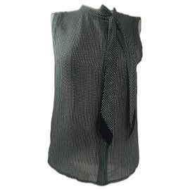Tara Jarmon Camiseta sin mangas de viscosa Multicolor