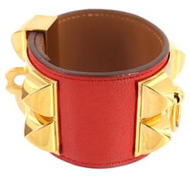 Hermès-Hermès Collier de chien-Rose