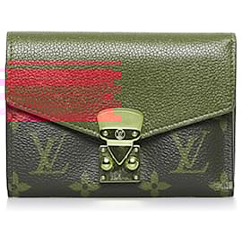 Louis Vuitton-Louis Vuitton Brown Monogram Pallas Compact Wallet-Other