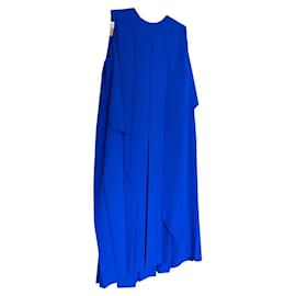 Robe plissée bleu roi Cos Bleu