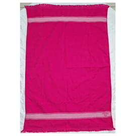 Hermès-Drap de plage Yachting Hermès Fuschia-Fuschia