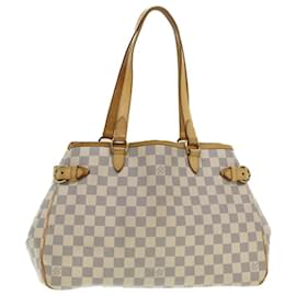 Louis Vuitton-LOUIS VUITTON Damier Azur Batignolles Horizontal Tote Bag N48172 LV Auth 41106-Other