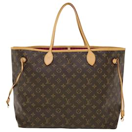 Louis Vuitton-LOUIS VUITTON Monogram Neverfull GM Tote Bag M40157 LV Auth 41161a-Other