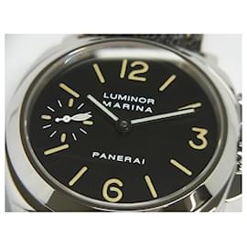 Panerai-PANERAI Luminor Marina 44 MM PAM00001 A series Mens-Silvery