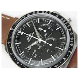 Omega-OMEGA Speedmaster fur strap In Space Genuine goods Ref.311.32.40.30.01.001 Mens-Silvery