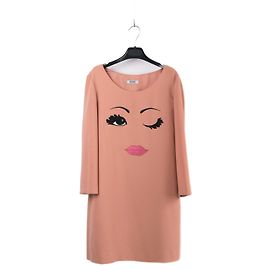 MOSCHINO Tops International S Polyester Pink