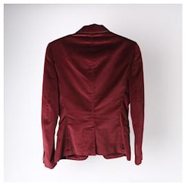 Dolce & Gabbana-DOLCE & GABBANA  Jackets T.fr 36 velvet-Dark red