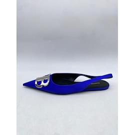 Balenciaga-BALENCIAGA  Sandals T.EU 37 cloth-Blue