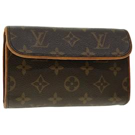 Louis Vuitton-LOUIS VUITTON Monogram Pochette Florentine Waist bag M51855 LV Auth ar9316b-Monogram