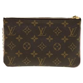 Louis Vuitton-Bolsa tiracolo M com zíper e forro LOUIS VUITTON Vivienne69744 LV 41162NO-Monograma