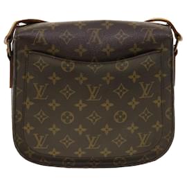 Louis Vuitton-LOUIS VUITTON Monogram Saint Cloud GM Shoulder Bag M51242 LV Auth 41087-Monogram