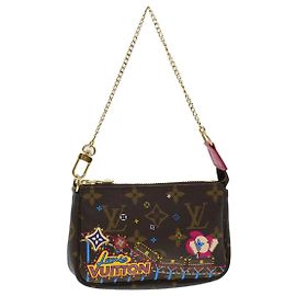 LOUIS VUITTON Vivienne Mini Pochette Accessori Pouch M69752 LV Aut 41047alla Monogramma