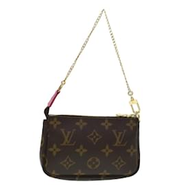 Louis Vuitton-LOUIS VUITTON Vivienne Mini Pochette Acessórios Bolsa M69752 Autenticação de LV 41047NO-Monograma