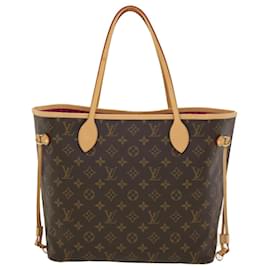 Louis Vuitton-LOUIS VUITTON Monogramme Neverfull MM Tote Bag M40156 Auth LV 41154A-Monogramme