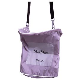 Max Mara Handtasche Lavendel Polyamid Lavendel