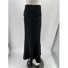 Autre Marque-DRAE  Skirts T.fr 38 WOOL-Black