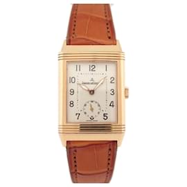 Jaeger Lecoultre-JAEGER LECOULTRE REVERSO WATCH 270.2.62 mechanical 37 MM YELLOW GOLD 18K-Golden