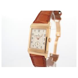 Jaeger Lecoultre-JAEGER LECOULTRE REVERSO WATCH 270.2.62 mechanical 37 MM YELLOW GOLD 18K-Golden