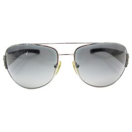 NEW PRADA PILOT AVIATOR GRAY SPS SUNGLASSES52G SUNGLASSES Grey