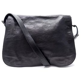 BORSA A SPALLA PRADA BORSA MESSENGER IN PELLE NERA Nero