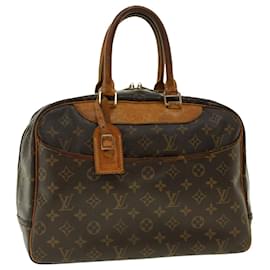 Louis Vuitton-LOUIS VUITTON Monogram Deauville Hand Bag M47270 LV Auth 41073-Monogram
