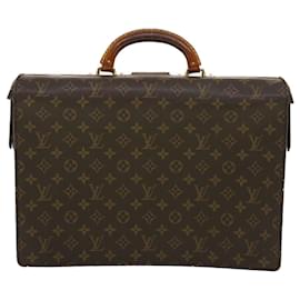 Louis Vuitton-LOUIS VUITTON Monogram Serviette Fermoir Business Bag M53305 LV Auth th3565-Monogram