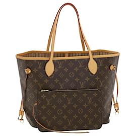 Louis Vuitton-LOUIS VUITTON Monogramm Neverfull MM Tote Bag M40156 LV Auth 41151BEIM-Monogramm