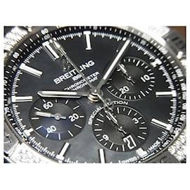 Breitling-BREITLING Chrono Mat B01 42 Japan edition blackMOP Lot Limited2 5 Lots Mens-Silvery
