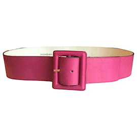 Yves Saint Laurent-YVES SAINT LAURENT  Belts T.cm 85 Leather-Pink