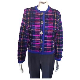 YVES SAINT LAURENT Strickwaren T.fr 36 Viscose Mehrfarben