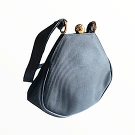 Chanel-CHANEL  Handbags T.  silk-Black