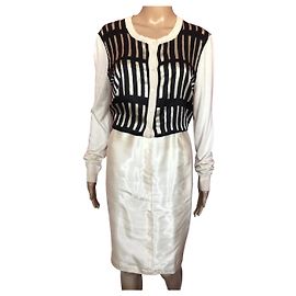 DKNY Strickwaren T.fr 38 Silk Schwarz