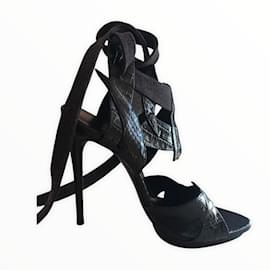 Balenciaga-BALENCIAGA  Sandals T.IT 36 Leather-Black