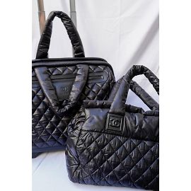 CHANEL Reisetaschen T.  Polyester Schwarz