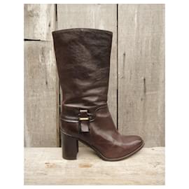 Sartore-Sartore p boots 39,5-Dark brown