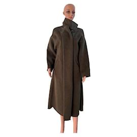 Isabel Marant-ISABEL MARANT Long Coat Outerwear Cashmere-Brown