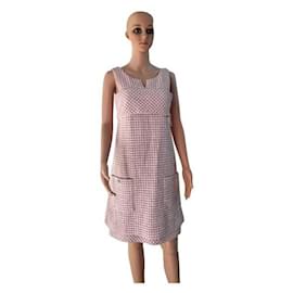 Chanel-14SS Fantasy Tweed Dress Dress-Pink