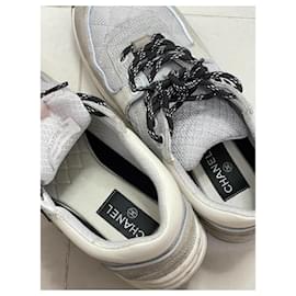 Chanel-Sneakers-Black,White,Grey