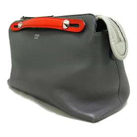 Fendi-Sac à bandoulière en cuir-Noir