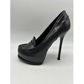 Saint Laurent-SAINT LAURENT  Heels T.EU 40 Leather-Black
